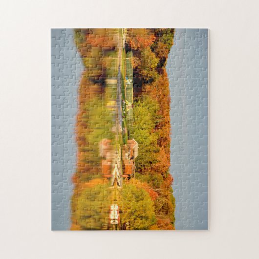 Catskills in Herfst puzzle Legpuzzel (Verticaal)