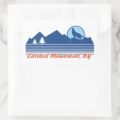 Catskills Mountains NY Rechthoekige Sticker (Tas)