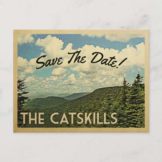 Catskills Mountains sparen het Briefkaart van de (Voorkant)