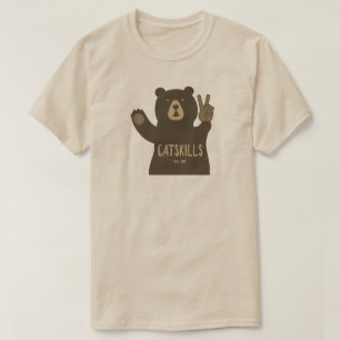 Catskills New York Peace Beer T-shirt