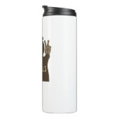 Catskills New York Peace Beer Thermosbeker (Geroteerd rechts)