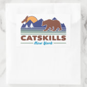 Catskills New York Rechthoekige Sticker (Tas)