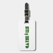 Catskills Tree Bagagelabel (Voorkant verticaal)