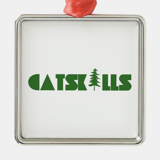 Catskills Tree Metalen Ornament (Voorkant)