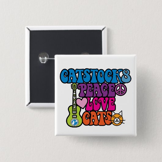 Catstock 8 Limited Edition - Button (Voorkant /achterkant)