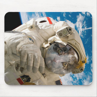 Catstronaut, Astronaut, Mouse Mat Muismat