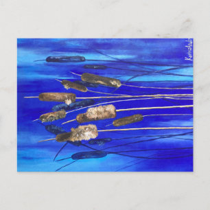 cattail briefkaart