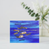 cattail briefkaart (Staand voorkant)