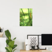 Cattails bij de Pond Poster (Thuiskantoor)