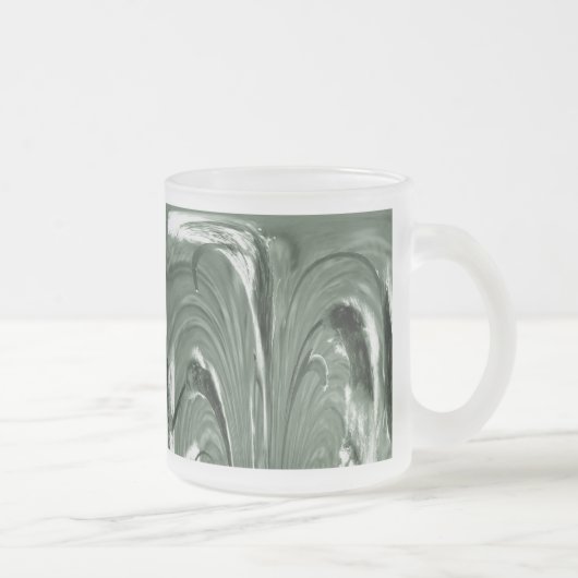 Cattails Mug en verre - Abstrait (Droit)