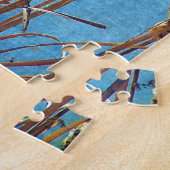 Cattails op de Pond Legpuzzel (Zijkant)