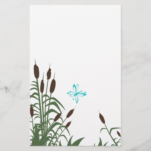 Cattails Stationery Briefpapier (Voorkant)