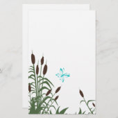 Cattails Stationery Briefpapier (Voorkant / Achterkant)