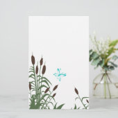 Cattails Stationery Briefpapier (Staand voorkant)