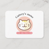  Cattery Visitekaartje (Voorkant)