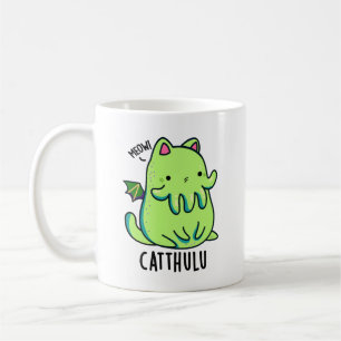 Catthulu Grappige Cthulhu Kat Puns Koffiemok