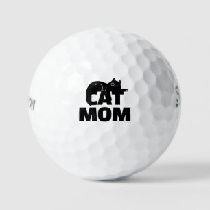 Cattiemama Cute Kattendesign voor Trotse Huisdierm Golfballen