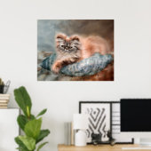 Cattitude 1 Poster d'art/Imprimer (Bureau à domicile)