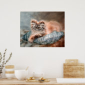 Cattitude 1 Poster d'art/Imprimer (Cuisine)