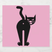 Cattitude  bier etiket (Enkel label)