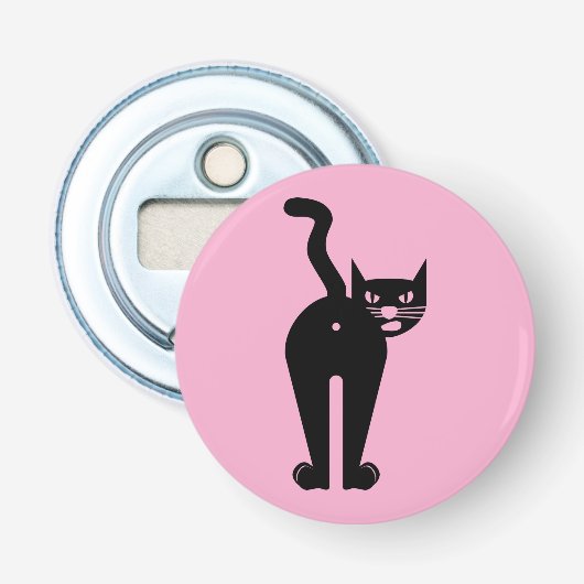 Cattitude button flesopener (Voorkant)