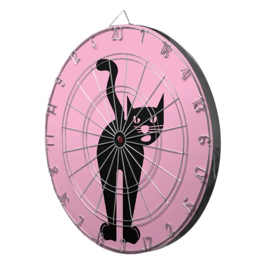 Cattitude  dartbord (Voorkant Rechts)