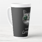Cattitude Latte Mug (Angle gauche)
