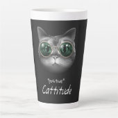 Cattitude Latte Mug (Devant)
