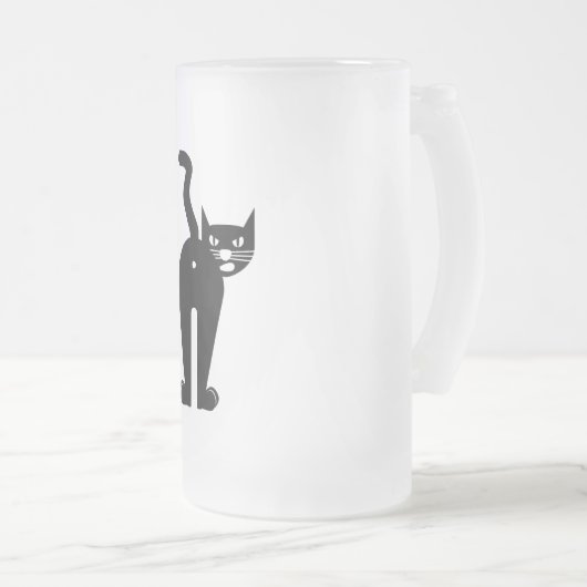 Cattitude  matglas bierpul (Voorkant rechts)