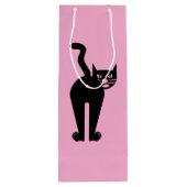 Cattitude  wijn cadeautas (Achterkant)