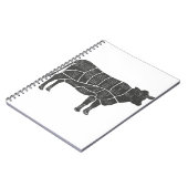 Cattle Butcher Chart Notitieboek (Linkerzijde)