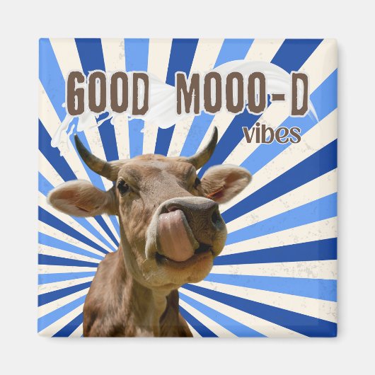 Cattle Call - Goede Mooo-D vibes! Magneet (Voorkant)