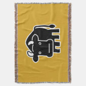 Cattle Deken (Voorkant Verticaal)
