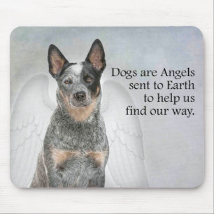 Cattle Dog Angel Mousepad Muismat
