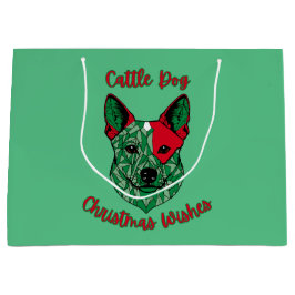 Cattle Dog Kerstwensen Groot Cadeauzakje