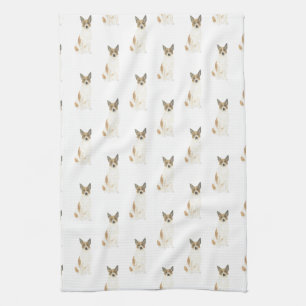 Cattledog Heeler (Red White) Theedoek