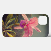 Cattleya Orchid en drie kolibries kop Case-Mate iPhone Case (Achterkant (horizontaal))