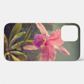 Cattleya Orchid en drie kolibries kop Case-Mate iPhone Case (Achterkant (horizontaal))