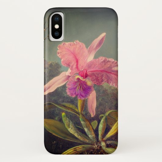 Cattleya Orchid en drie kolibries kop Case-Mate iPhone Case (Achterkant)