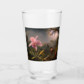 Cattleya Orchid en Three Hummingbird (Heade) Glas (Voorkant)