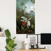 Cattleya Orchid Vintage Poster (Thuiskantoor)