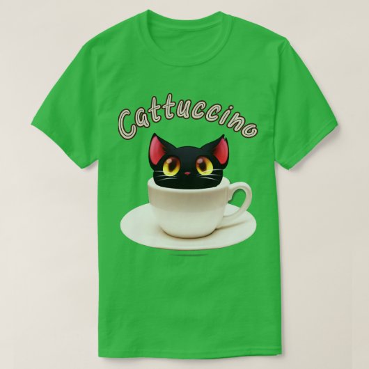 Cattuccino T-shirt (Design voorkant)