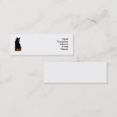 Catty Profile Card Mini Visitekaartje (Voorkant / Achterkant)