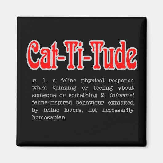 CaTude Magnet Magneet (Voorkant)