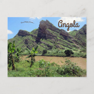 Catumbela rivier in Angola Briefkaart