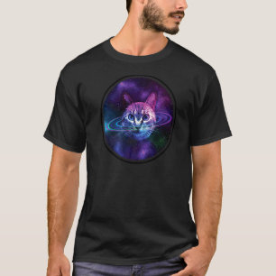 Caturn Rings voor ruimtecat T-shirt