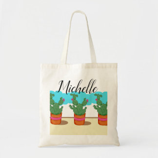 Catus Print Personalized Tote Bag