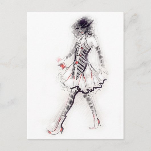 Catwalk Briefkaart (Voorkant)