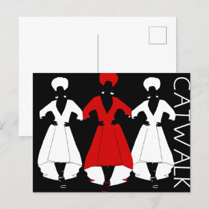 Catwalk Briefkaart