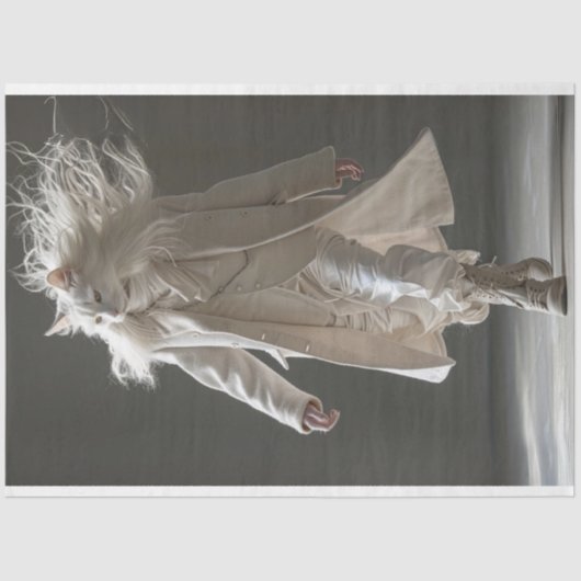 Catwalk Mode Show Runway Decouapge Tissuepapier (Voorkant)